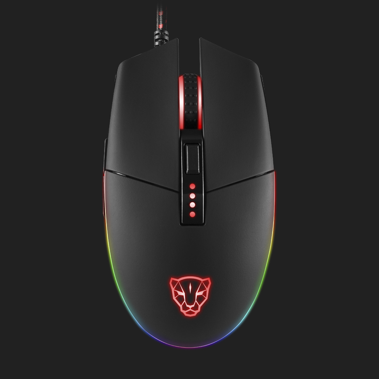 V50 Gaming mouse có LED RGB thay đổi theo DPI
