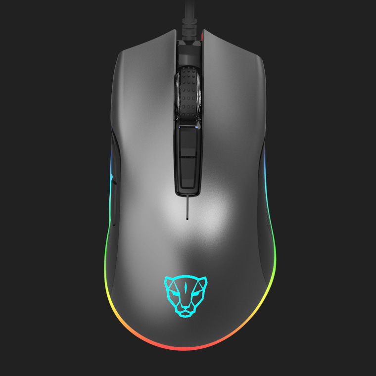 V70 Gaming mouse có LED RGB thay đổi theo DPI